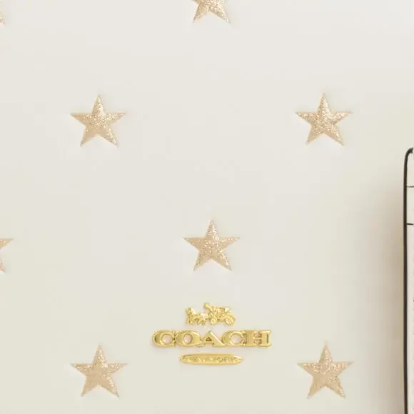 COACH NWT LEATHER Anna Fold over Leather Crossbody Boxed Set includes Card Case - Picture 3 of 6